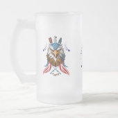 Patriotic Eagle USA FAFO Patriottische Mok (Links)