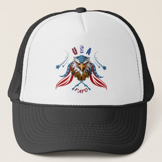Patriotic Eagle USA FAFOTrucker Pet (Voorkant)