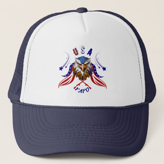 Patriotic Eagle USA FAFOTrucker Pet (Voorkant)
