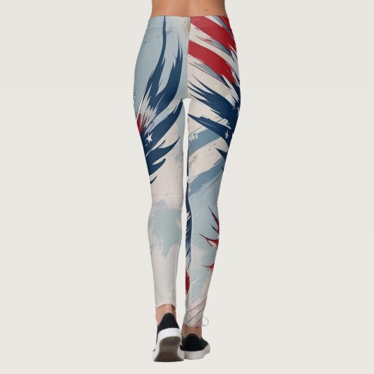 Patriotic Eagle USA Leggings (Achterkant)