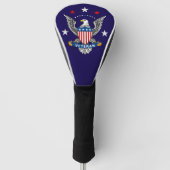 Patriotic Eagle Veteran Golfheadcover (Voorkant)