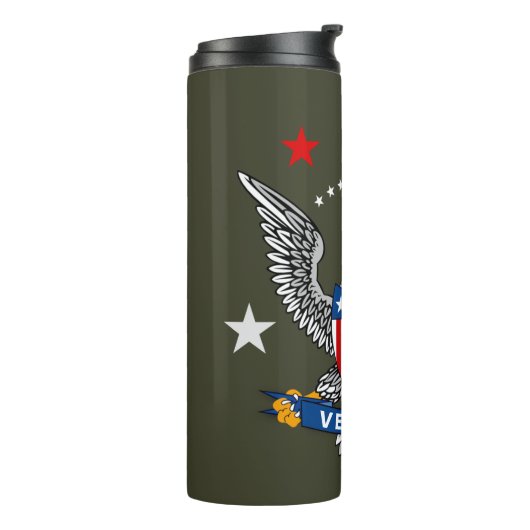 Patriotic Eagle Veteran Thermosbeker (Gedraaid links)