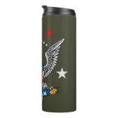Patriotic Eagle Veteran Thermosbeker (Geroteerd rechts)