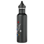 Patriotic Eagle Veteran Waterfles (Rechts)