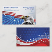 Patriotic Eagle Visitekaartje (Voorkant / Achterkant)
