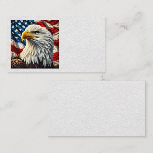 Patriotic Eagle Visitekaartjes (Voorkant / Achterkant)