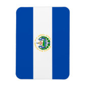 Patriotic El Salvador Flag Magneet (Verticaal)