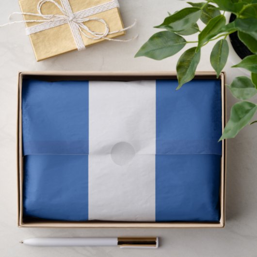 Patriotic El Salvador Flag Tissuepapier (Geschenk)