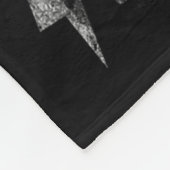 Patriotic Electrician American Flag Fathers Day  Fleece Deken (Hoek)