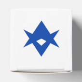 Patriotic favor box with Flag of Toyota City Bedankdoosjes (Bovenkant)