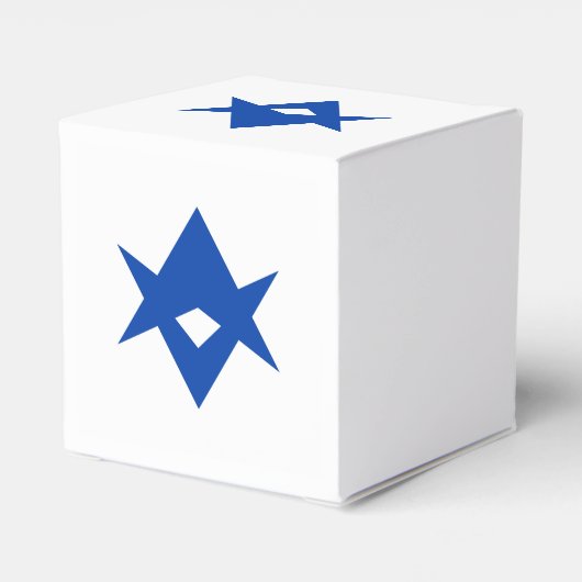Patriotic favor box with Flag of Toyota City Bedankdoosjes (Achterkant)