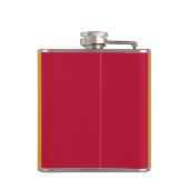 Patriotic flask with Flag of Mississippi State, US Heupfles (Achterkant)