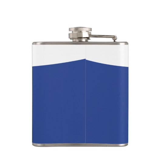 Patriotic flask with Flag of Toronto, Canada Heupfles (Achterkant)