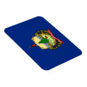 Patriotic Flexible Magnet with Vermont State flag Magneet (Rechterzijde)