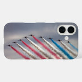 Patriotic Flyover iPhone Case (Achterkant (horizontaal))