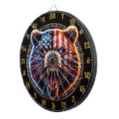 Patriotic Fury Gold Beer Dartbord (Voorkant Rechts)