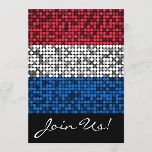 Patriotic Glam Kaart
