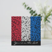 Patriotic Glam Kaart (Staand voorkant)