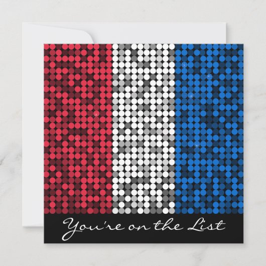 Patriotic Glam Kaart (Voorkant)