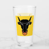 Patriotic glass cup with flag of Uri, Switzerland Glas (Voorkant)