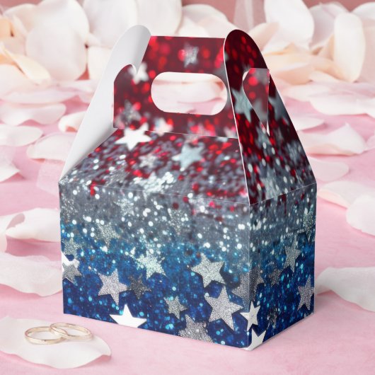 Patriotic Glitter Bedankdoosjes (Huwelijk)