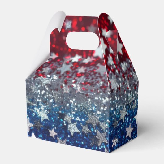 Patriotic Glitter Bedankdoosjes (Achterkant)