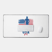 Patriotic Golf USA Bureaumat (Keyboard & Muis)