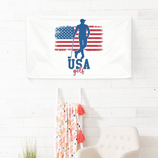 Patriotic Golf USA Spandoek (Insitu)