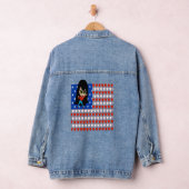 Patriotic Heart Hero Denim Jacket (Hangar)