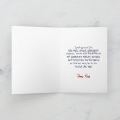 Patriotic Heart Son Veterans Day Kaart (Binnen)