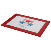 Patriotic Hero Wall of Glory, bedankt militairen Snijplank (Hoek)