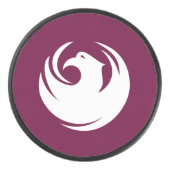 Patriotic hockey puck with flag of Phoenix City (Voorkant)
