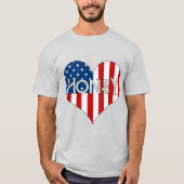 Patriotic Honey T-shirt (Voorkant)