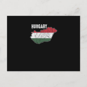 Patriotic Hungary Flag Hungarian Patriotism Feestdagenkaart