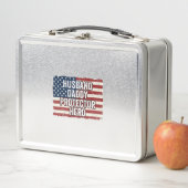 Patriotic Husband Daddy Protector Hero Flag Shirt  (In situ)