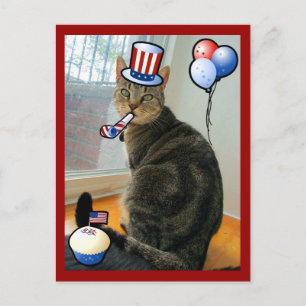 Patriotic Indigo Briefkaart