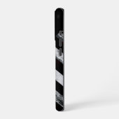 Patriotic Industrial American Flag iPhone Hoesje (Linkerkant)