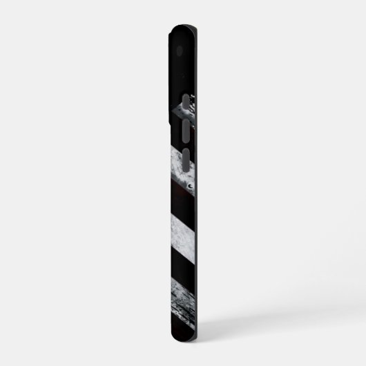 Patriotic Industrial American Flag iPhone Hoesje (Linkerkant)