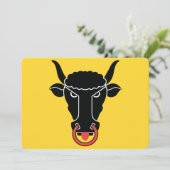 Patriotic invitations with Flag of Uri Kaart (Staand voorkant)