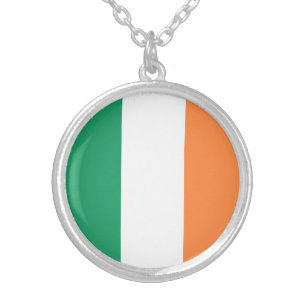 Patriotic Ireland Flag Zilver Vergulden Ketting
