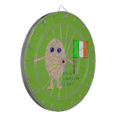 Patriotic Irish Egg Dart Board Dartbord (Voorkant Links)
