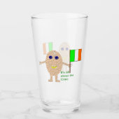 Patriotic Irish Egg Glas (Voorkant)