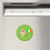 Patriotic Irish Egg Magnet (Insitu (Vaatwasser))