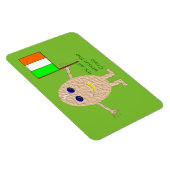 Patriotic Irish Egg Magnet Magneet (Rechterzijde)