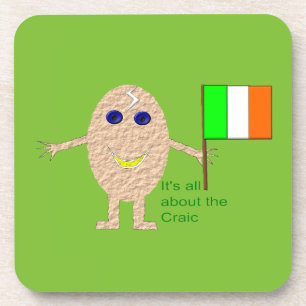 Patriotic Irish Egg Onderzetter