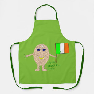 Patriotic Irish Egg Schort