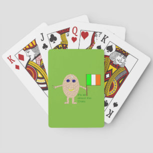 Patriotic Irish Egg Spelling cards Speelkaarten