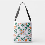 Patriotic Irish Shamrock Crossbody Tas (Voorkant)