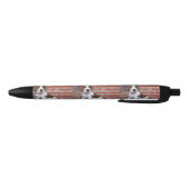 Patriotic Jack Russel Terrier Zwarte Inkt Pen (Bodem)