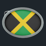 Patriotic Jamaica Flag Gesp<br><div class="desc">Patriottische vlag van Jamaica.</div>